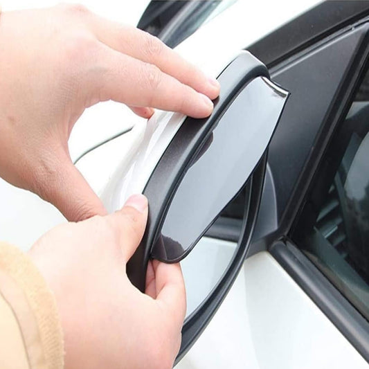 7562 1 Pair Mirror Rain Protector Car Rearview Mirror Rain Blades Car Back Mirror Eyebrow Rain Cover Car Rearview Mirror Eyebrow Covers Flexible Protection Rainproof Decoration Accessories (2 Pcs Set) - Zidbik