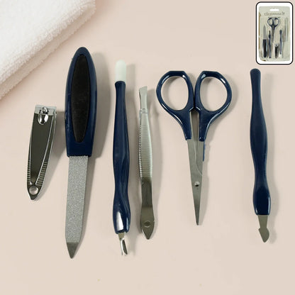 6 In1 Manicure Pedicure Grooming Kit - Zidbik