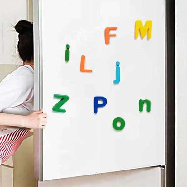 1924 Magnetic Letters To Learn Spelling - Zidbik