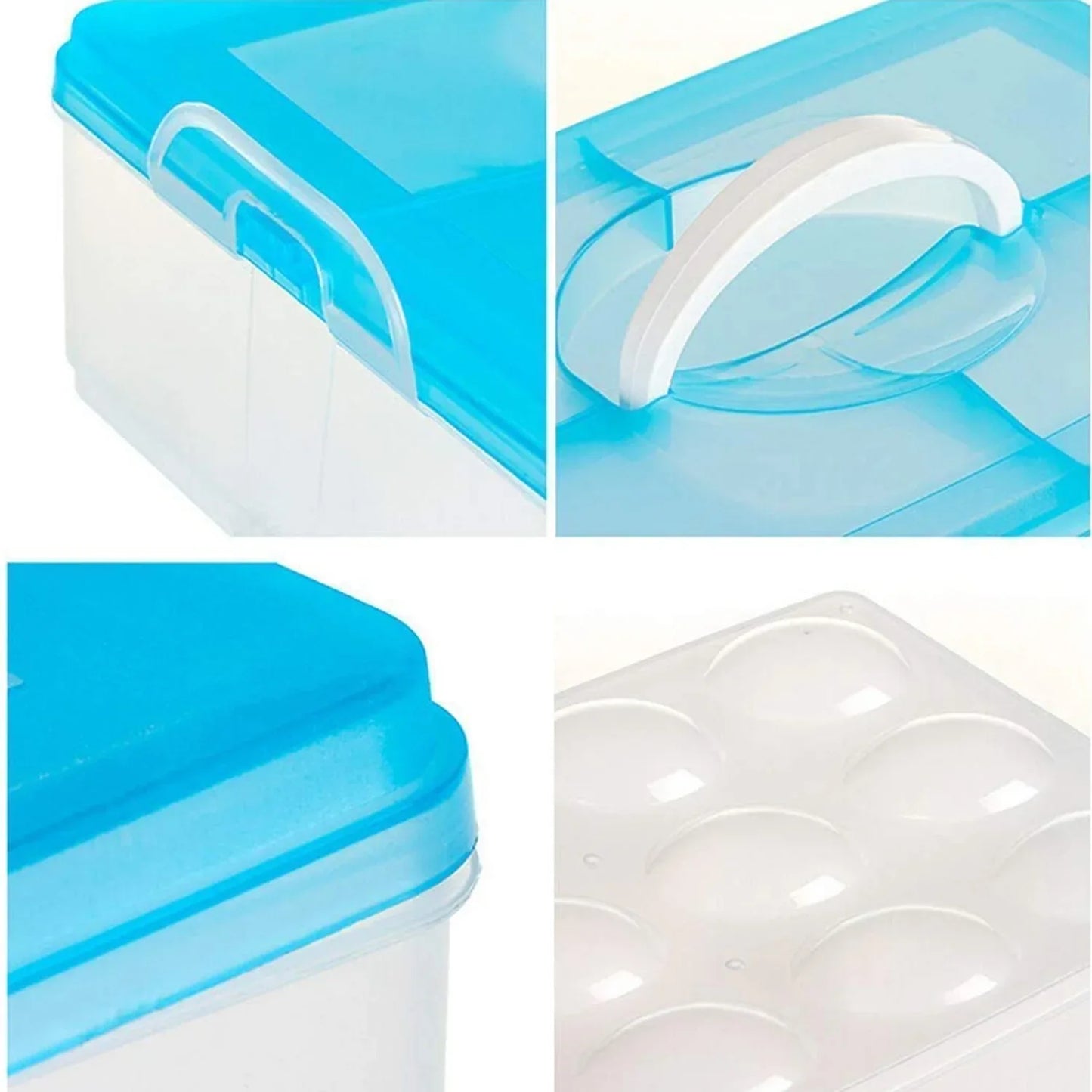 2643 3-layer Plastic Refrigerator Egg Storage Box (36 Grid) - Zidbik