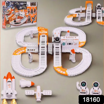 Outer Space Race Track Set For Kids Toys (1 Set) - Zidbik