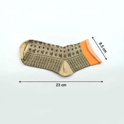 7356 Socks Breathable Thickened Classic Simple Soft Skin Friendly - Zidbik
