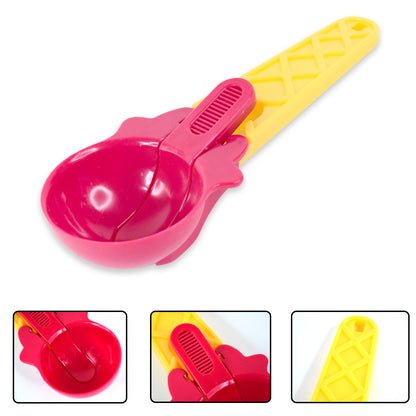 1-piece Plastic Ice Cream  Watermelon Scooper With Trigger Dipper - Zidbik