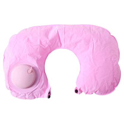 Inflatable Travel Neck Pillow (1 Pc) - Zidbik