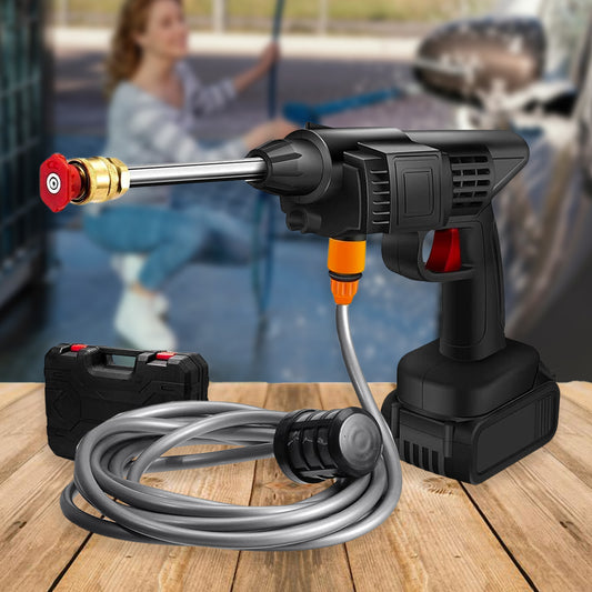 8550 48v Car Washing Kit Portable Pressure Washer With Rechargeable  Cordless Pressure Washer Gun  Handheld Pressure Washer For Car  Car Washer Gun (Type 1- Single Battery) - Zidbik