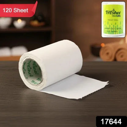 Freshee Ultra-soft 2-ply Toilet Roll 120 Sheets Per Roll (10x10 Cm) - Zidbik