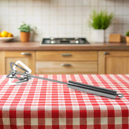 Hand Push Mixer Egg Whisk Stainless Steel Blender (1 Pc) - Zidbik