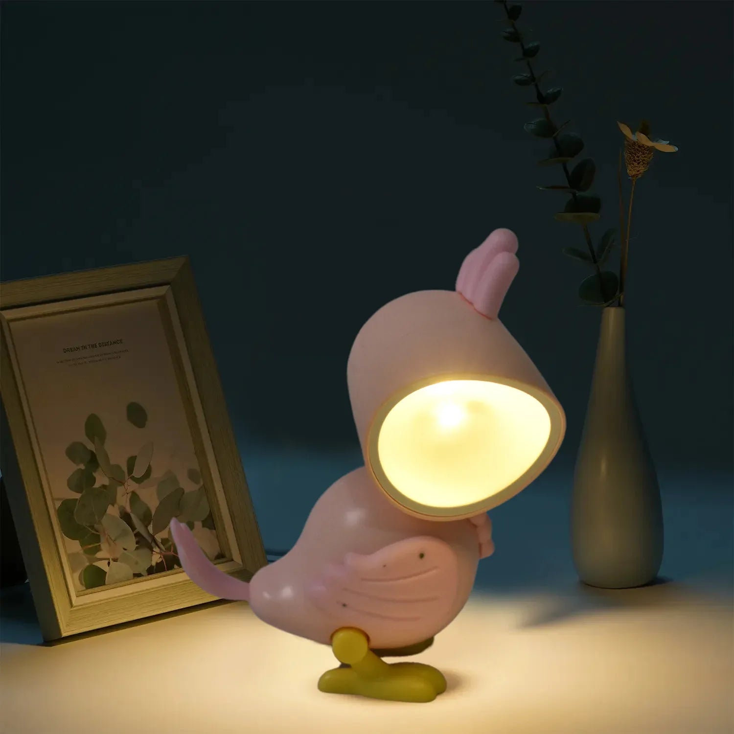 Magnetic Parrot Shape Night Lamp (Battery Included 1 Pc) - Zidbik