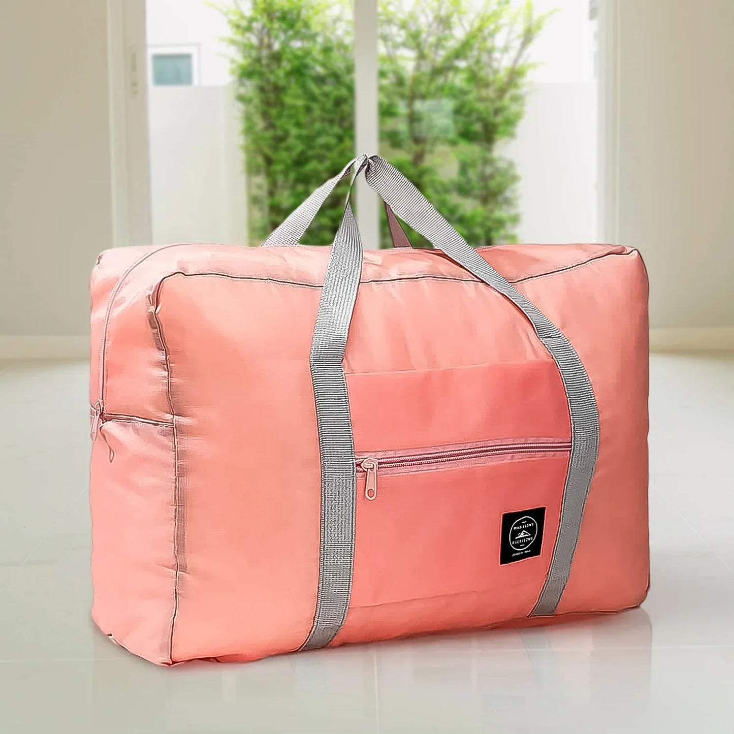 Large Capacity Luggage Bag Foldable Waterproof Travel Bag (1 Pc Mix Color) - Zidbik