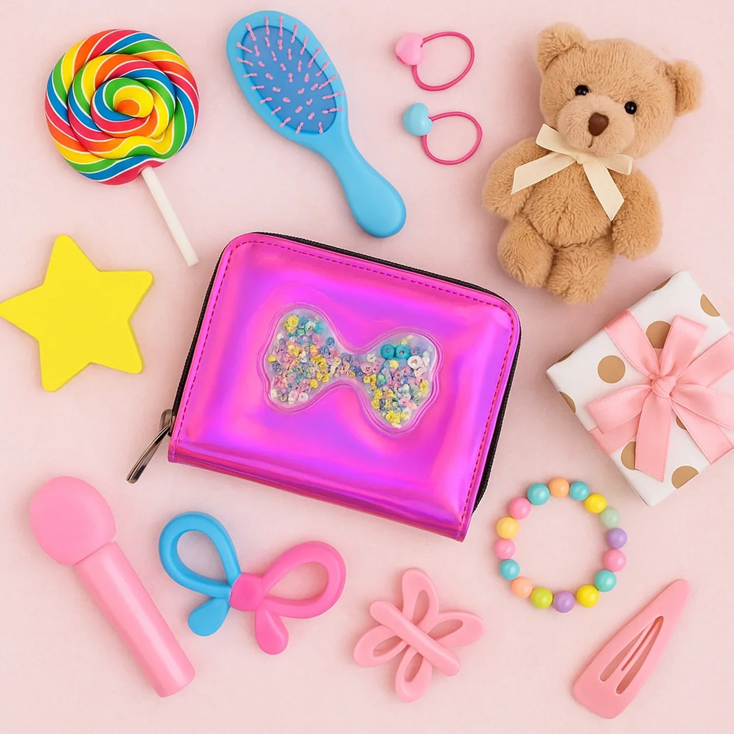 Vibrant Stylish Kids Wallet (1 Pc) - Zidbik