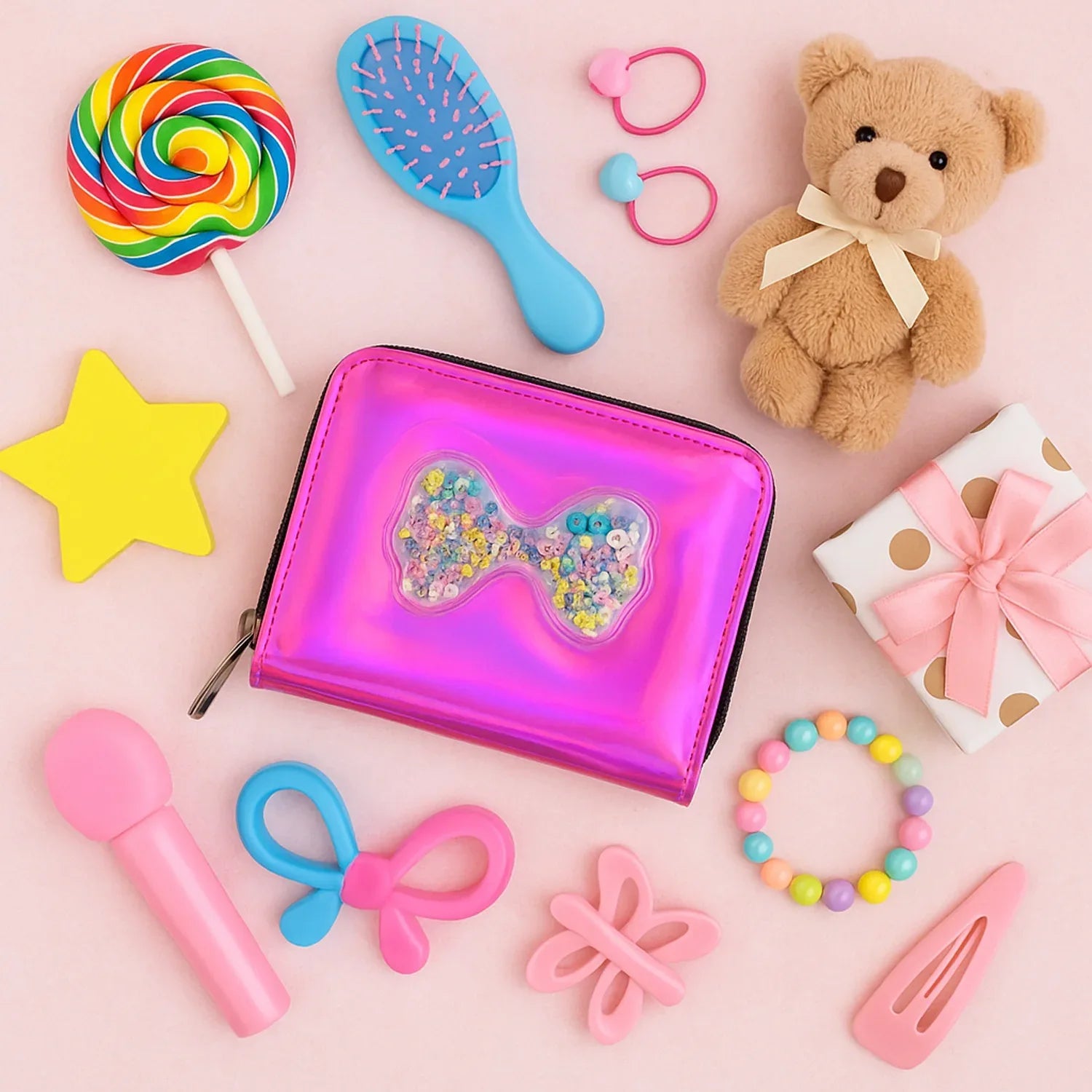 Vibrant Stylish Kids Wallet (1 Pc) - Zidbik