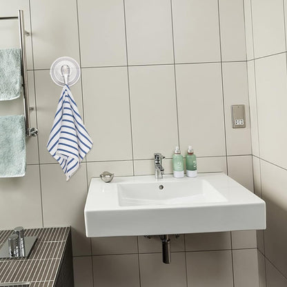 Plastic Suction Cup Hook (1 Pc) - Zidbik