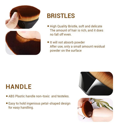 Foundation Makeup Brushnbspperfect Makeup Brush Portable Case (1 Pc) - Zidbik