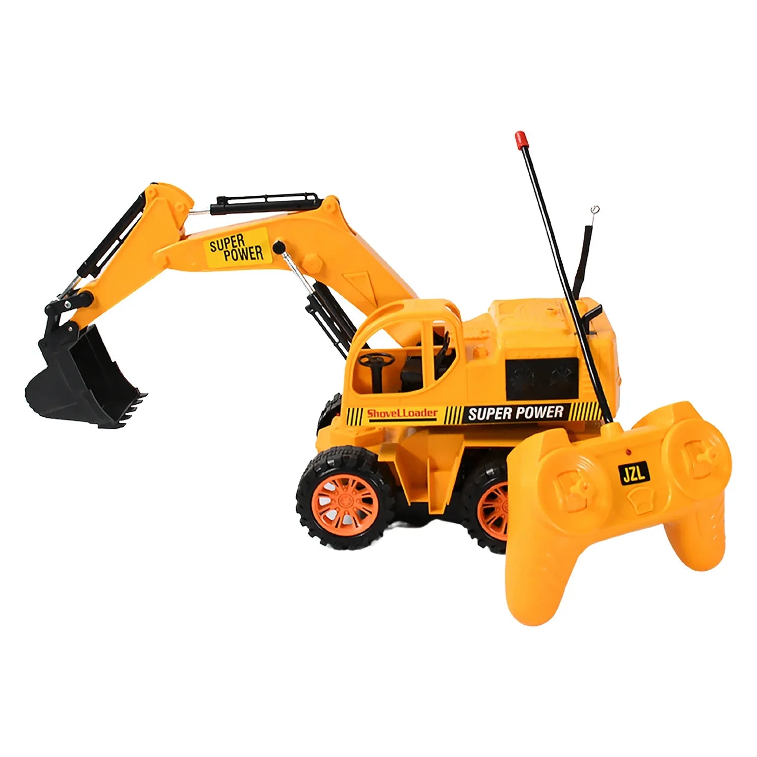 17925 Plastic Jcb Construction Toy Remote Control Jcb Toys For Kids Boys Super Power Remote Control Jcb Truck Construction Toy (1 Set) - Zidbik