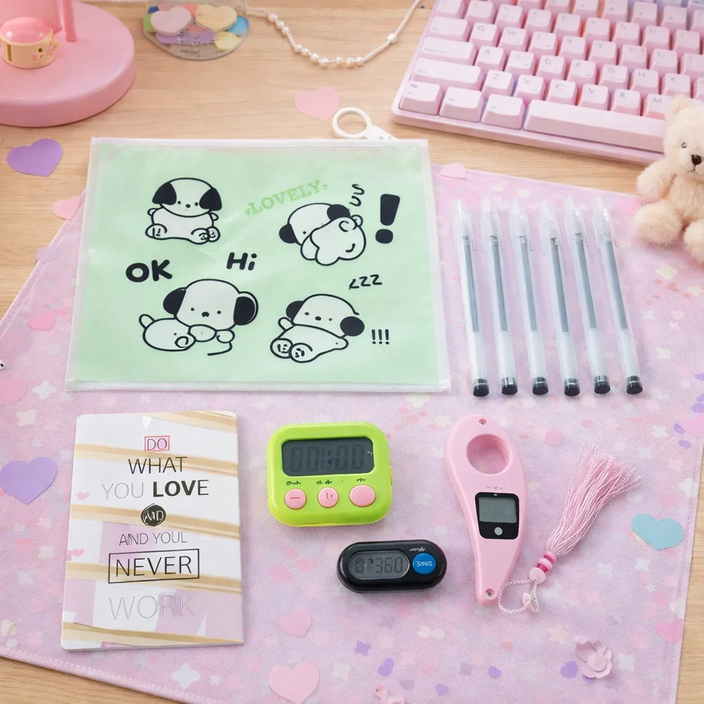 Travel Tracking Essentials Premium Cute Stationery Gift Combo ( 1 Set) - Zidbik