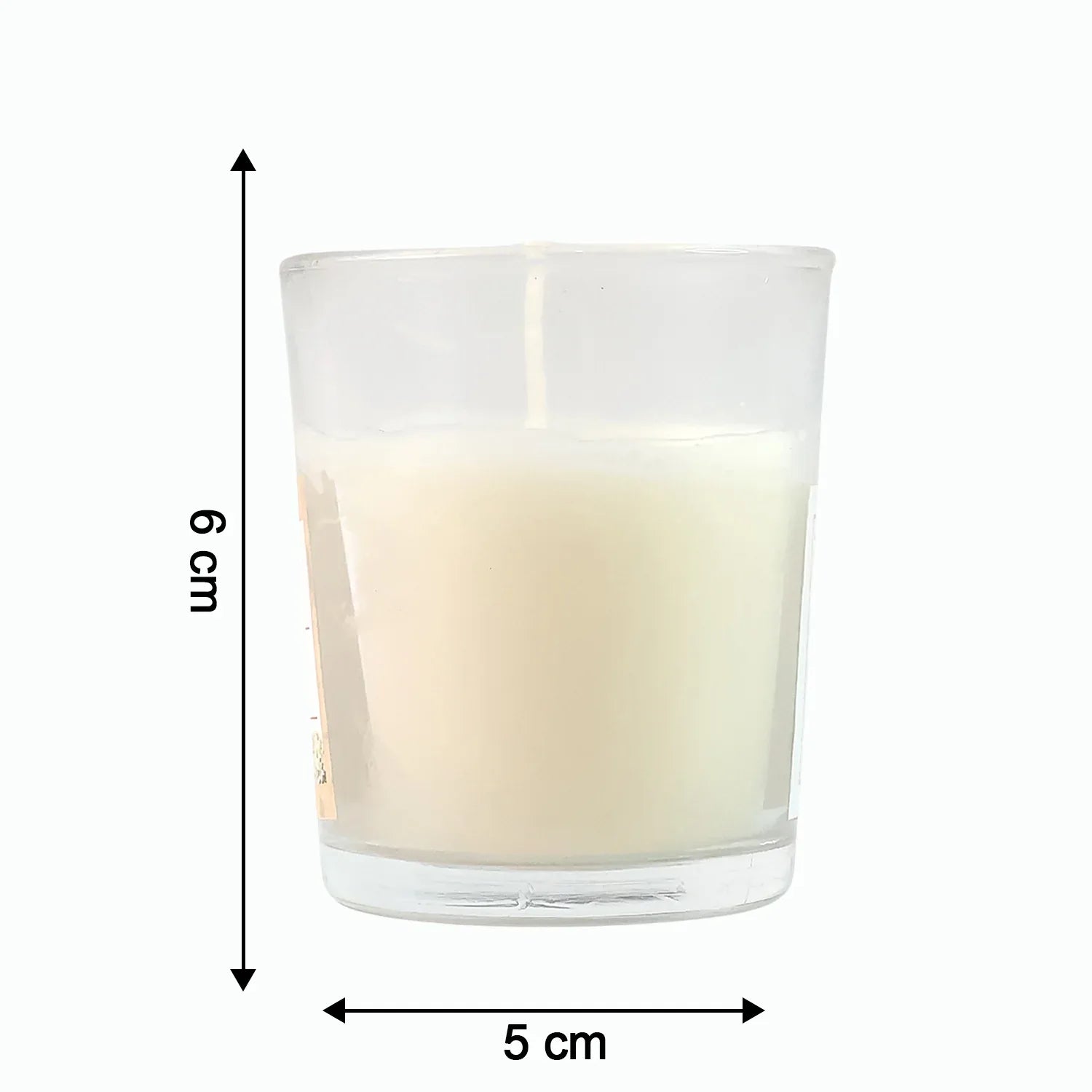 Inlief Blueberry Soy-blend Votive Candle Glass 50 Gm (1 Pc) - Zidbik