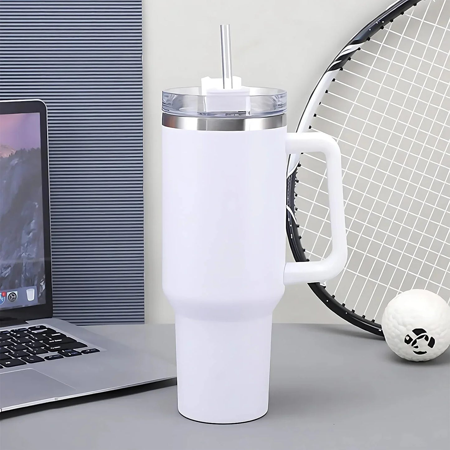 Premium Stainless Steel Vacuum Insulated Travel Mug (890ml 1 Pc) - Zidbik