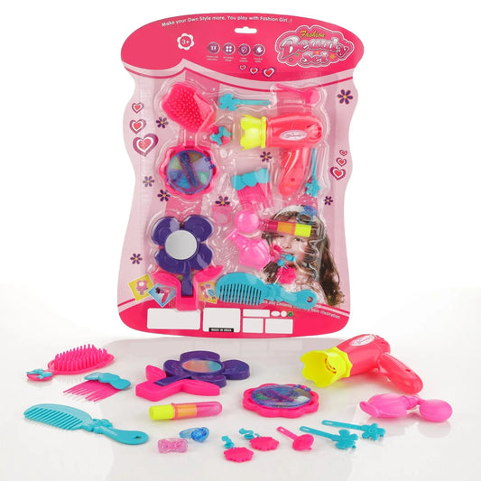 1921 Girls Bring Along Beauty Suitcase Makeup Vanity Toy (Multicolour) - Zidbik