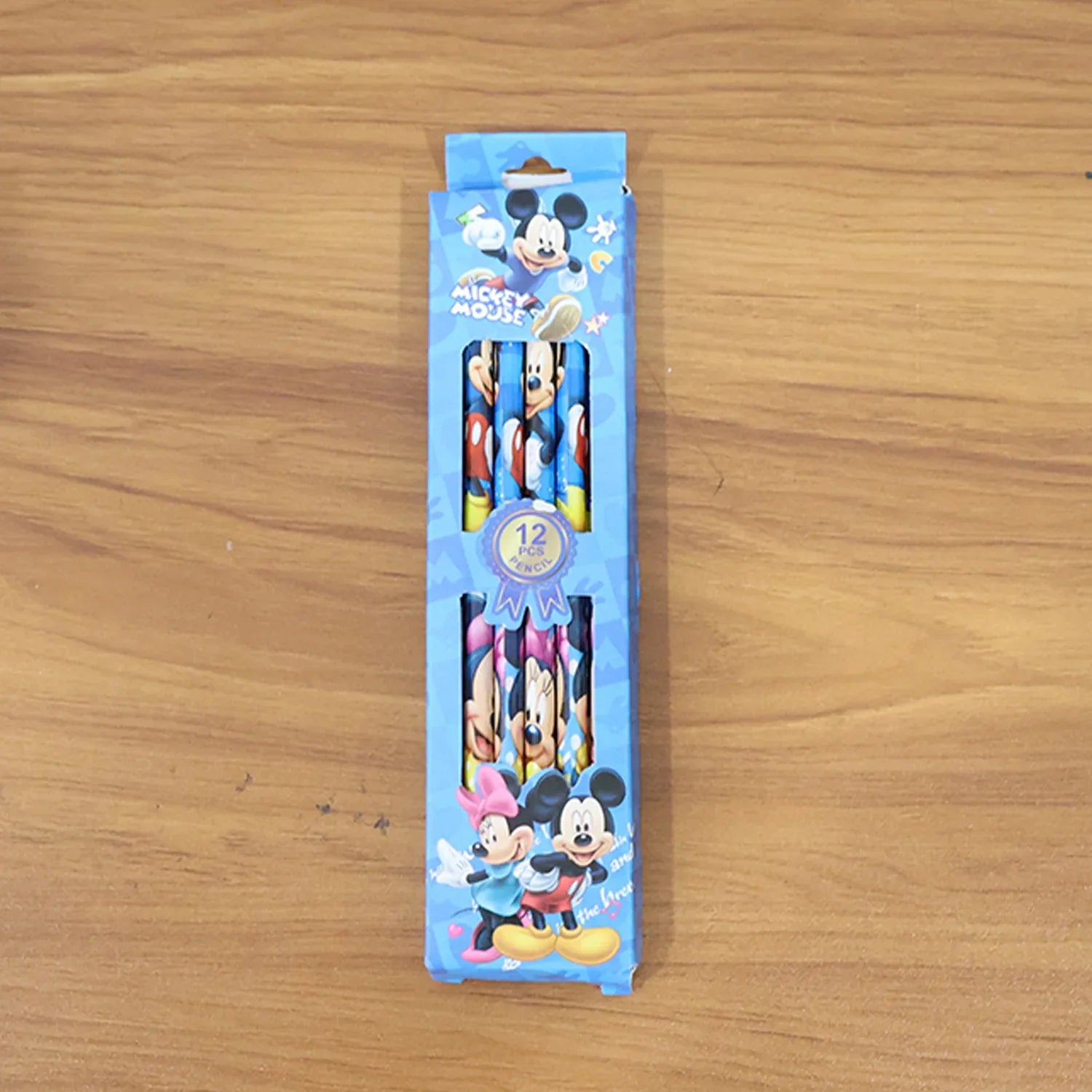 Premium Cartoon-printed Graphite Pencils Set Of 12 Pc - Zidbik