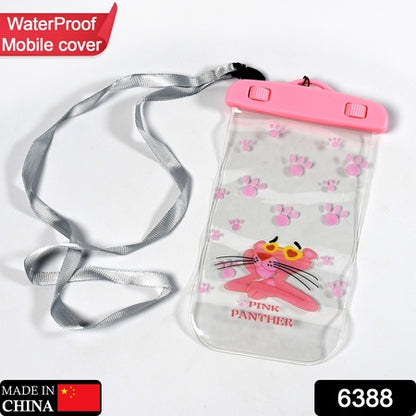 6388 Waterproof Pouch Zip Lock Mobile Cover Under Water Mobile Case For All Type Mobile Phones - Zidbik