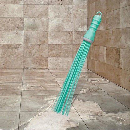 4024 Plastic Hard Bristle Broom For Bathroom Floor Cleaning And Scrubbing Wet And Dry Floor Cleaning - Zidbik
