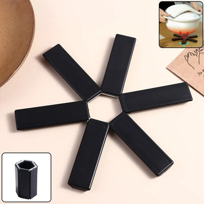 Folding Insulated Pad For Hot Pots - Foldable Trivet Mats (1 Pc) - Zidbik