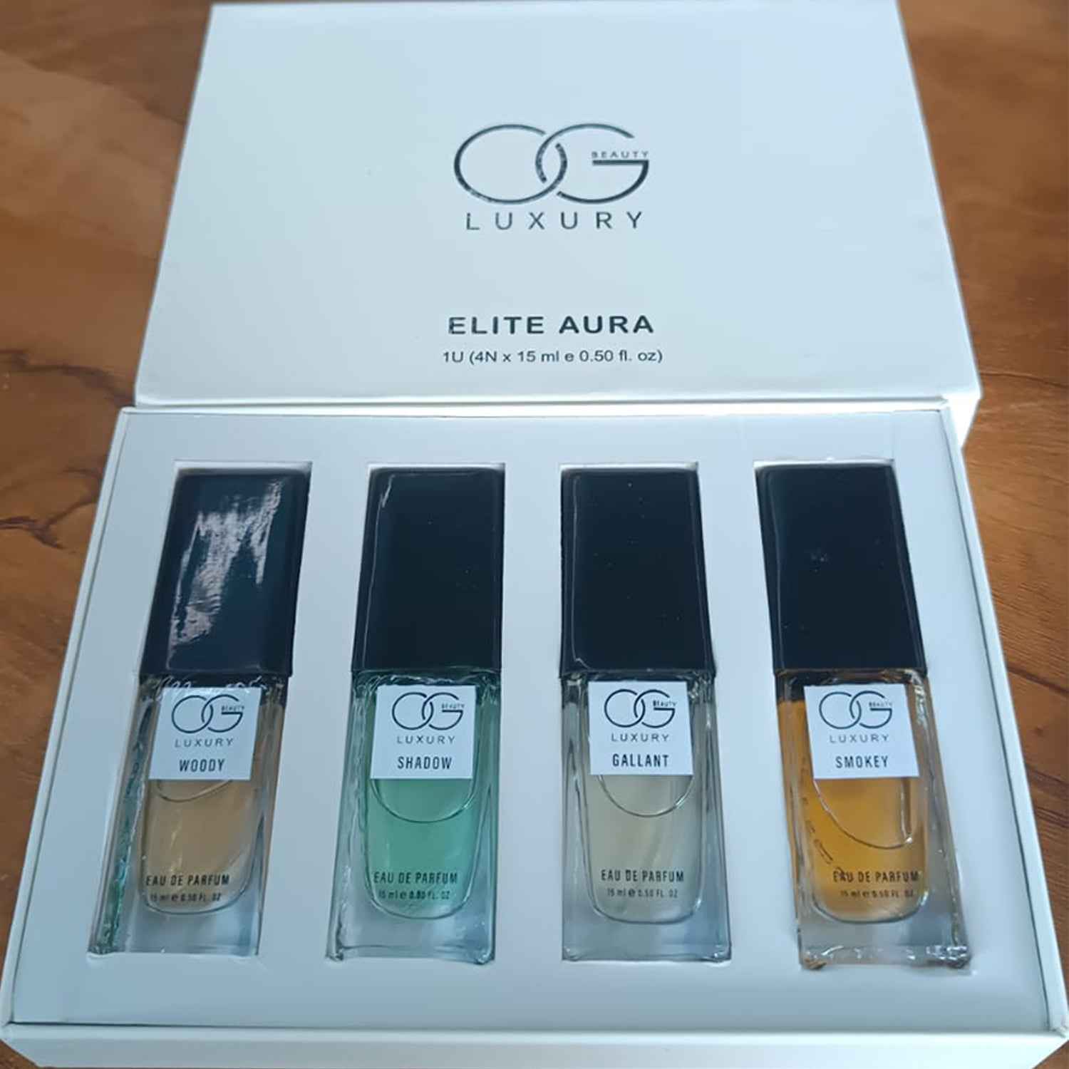 Og Luxury Perfume Gift Set Eau De Parfum Collection (15 Ml  4 Pc) - Zidbik