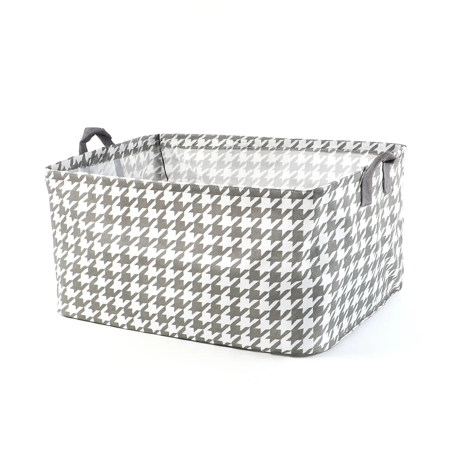 Foldable Fabric Storage Box With Handles (47 28 Cm) - Zidbik