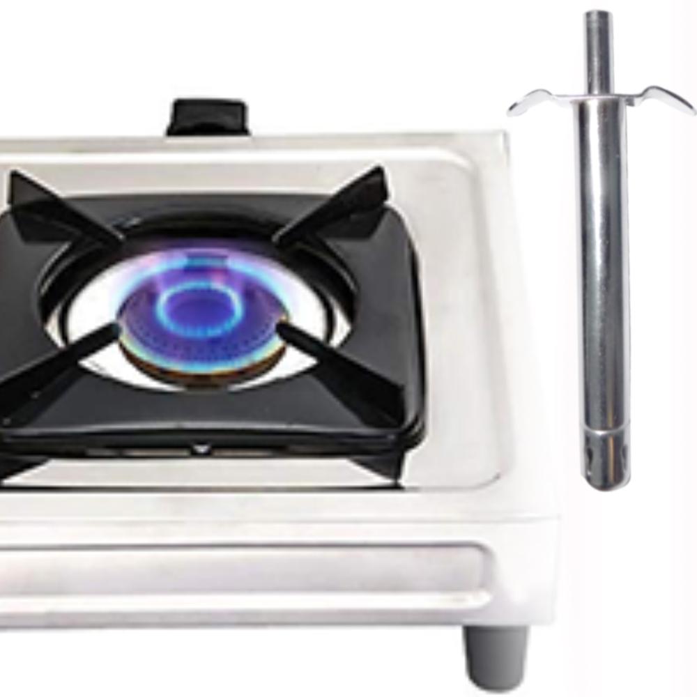 2157 Stainless Steel Electronic Gas Lighter For Lighting Gas Stove - Zidbik