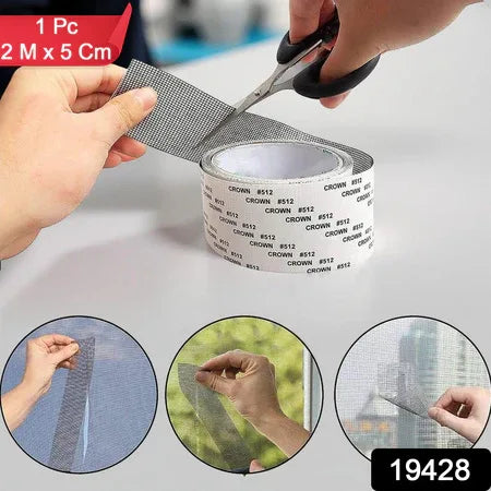 Self-adhesive Mosquito Net Repair Tape 2m X 5cm Roll 1 Pc - Zidbik