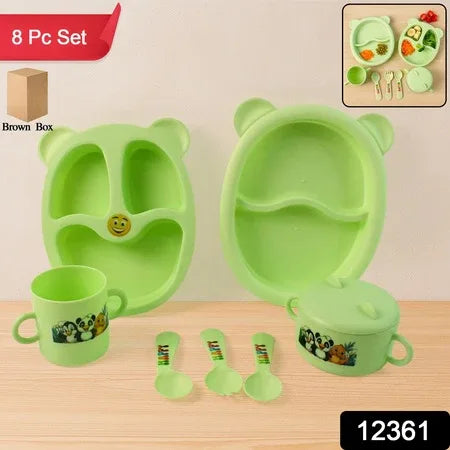 Kids Feeding Dinner (8 Pc Set) - Zidbik
