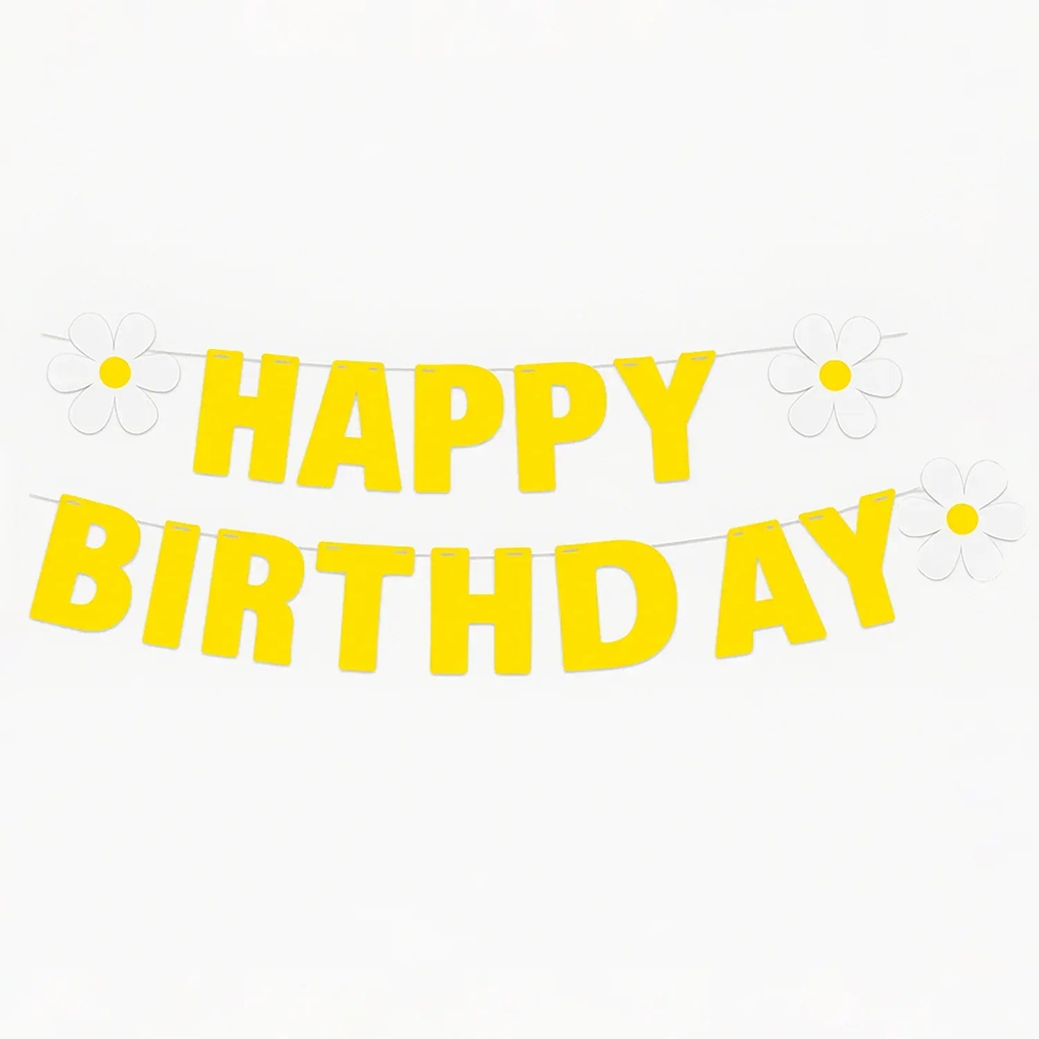 Happy Birthday Party Decoration Banner Set - Zidbik