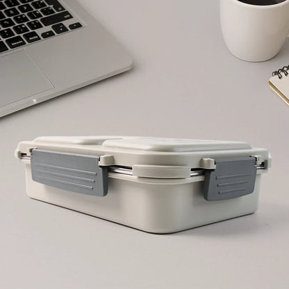 Lunch Box (200 Ml Each Container) With Attractive Stand - 4 Pcs - Zidbik