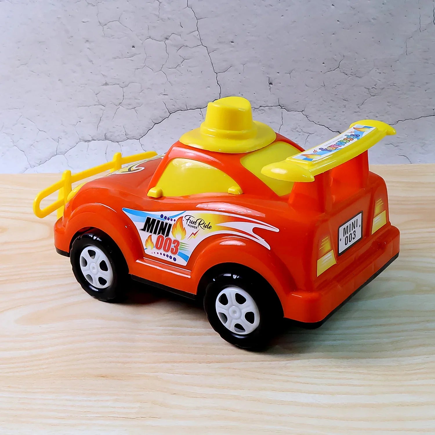 Funwoods Friction-powered Cartoon Racing Car Toy - (1 Pc) - Zidbik