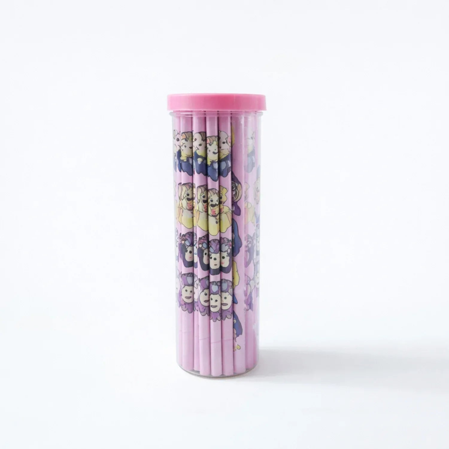Cartoon Printed Wooden Pencil Set (50 Pc Pack) - Zidbik