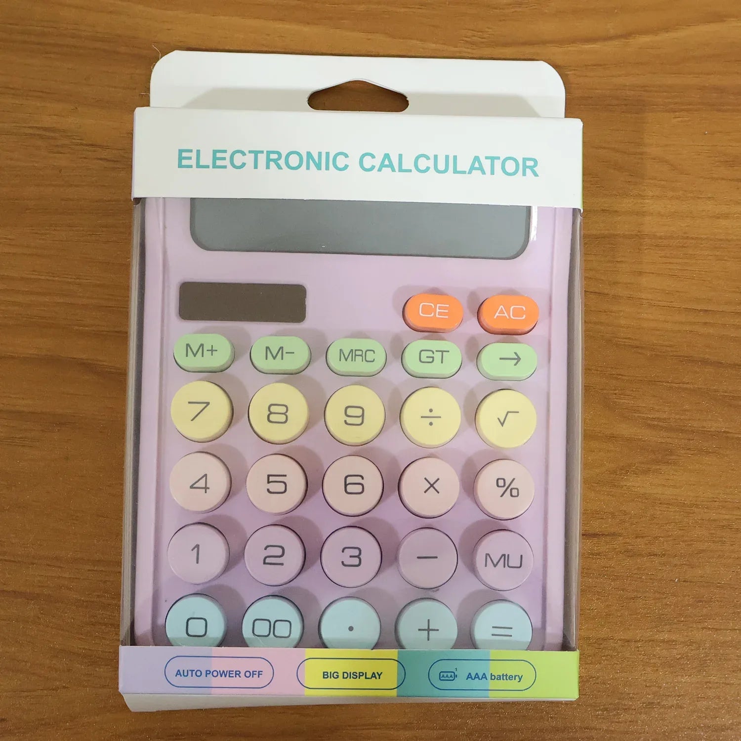 Electronic Desktop Calculator (1 Pc) - Zidbik