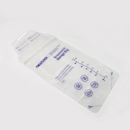 Breastmilk Storage Bags Double Zipper Seal (1 Pc) - Zidbik