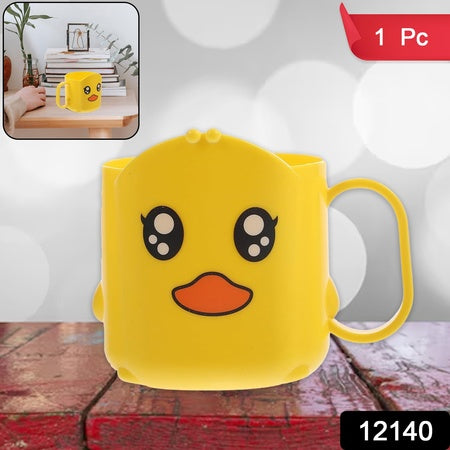 Multipurpose Cartoon Plastic Cup Toothbrush Cups (1 Pc) - Zidbik