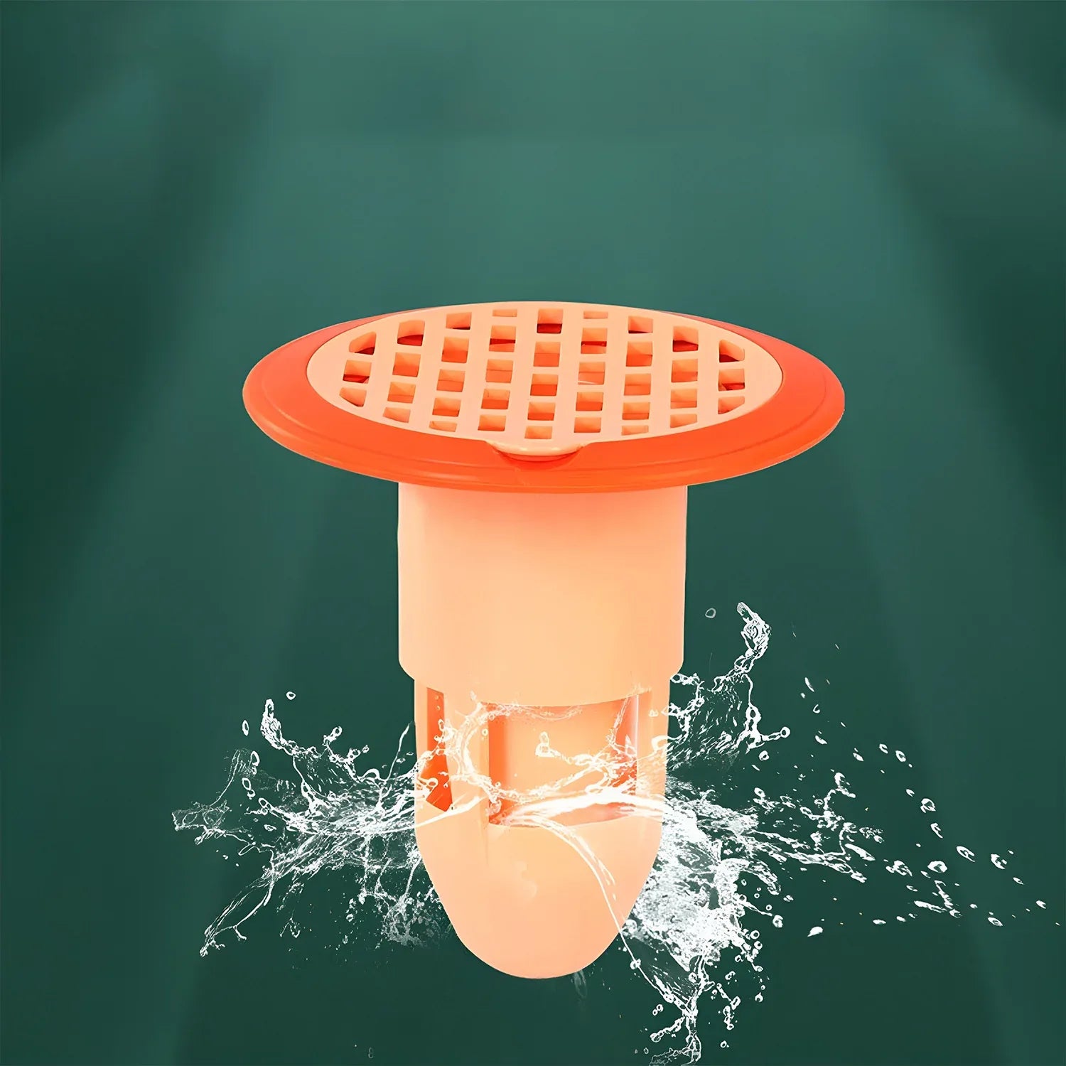 Bathroom Kitchen Plastic Drain Strainer (1 Pc) - Zidbik