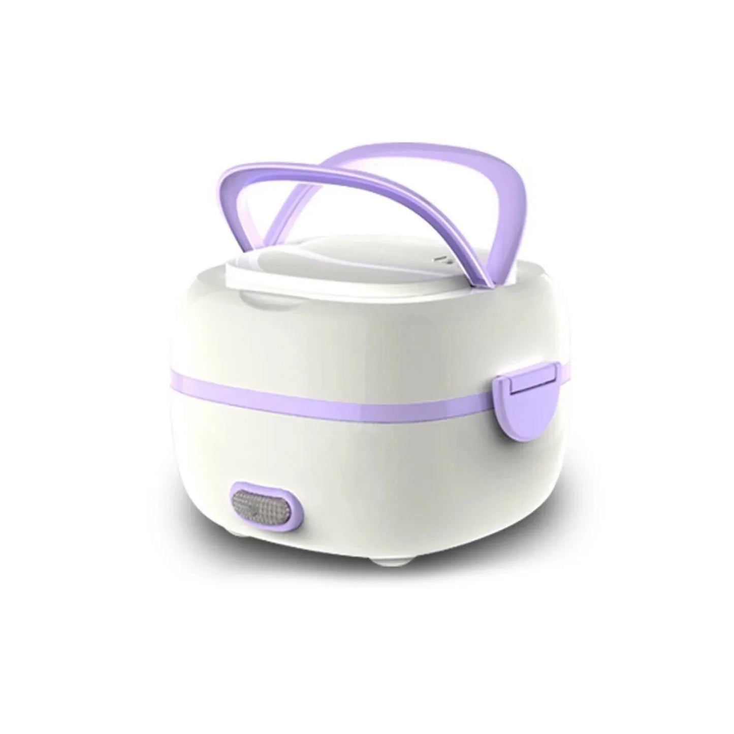 10027 Electric Lunch Box Portable Food Warmer Food Heating Lunch Box Removable Food-grade Stainless Steel Compartments 220v 200w For Car Truck Office - Zidbik