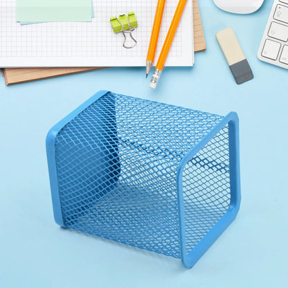 Pen Holder For Desk Metal Mesh Pencil Holder (1 Pc) - Zidbik