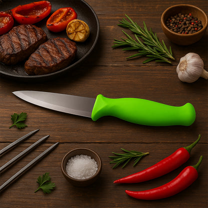 Premium Multipurpose Stainless Steel Kitchen Knife (1 Pc) - Zidbik