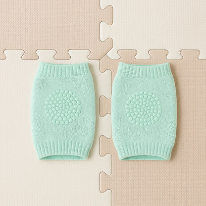 Mint Green Toddler Wool Knit Leg Warmer (Knee Guard) - Zidbik