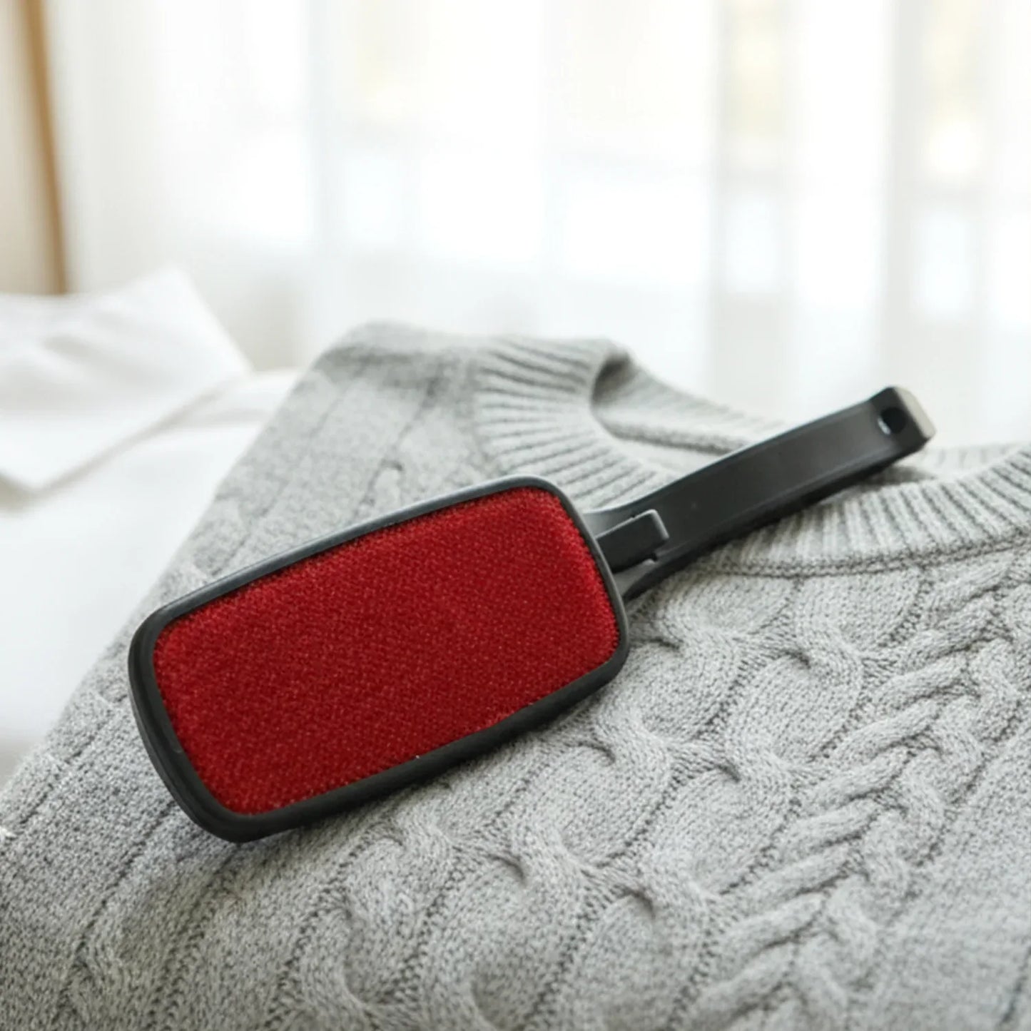 Reusable Double-sided Clothes Lint Remover Brush (1 Pc) - Zidbik
