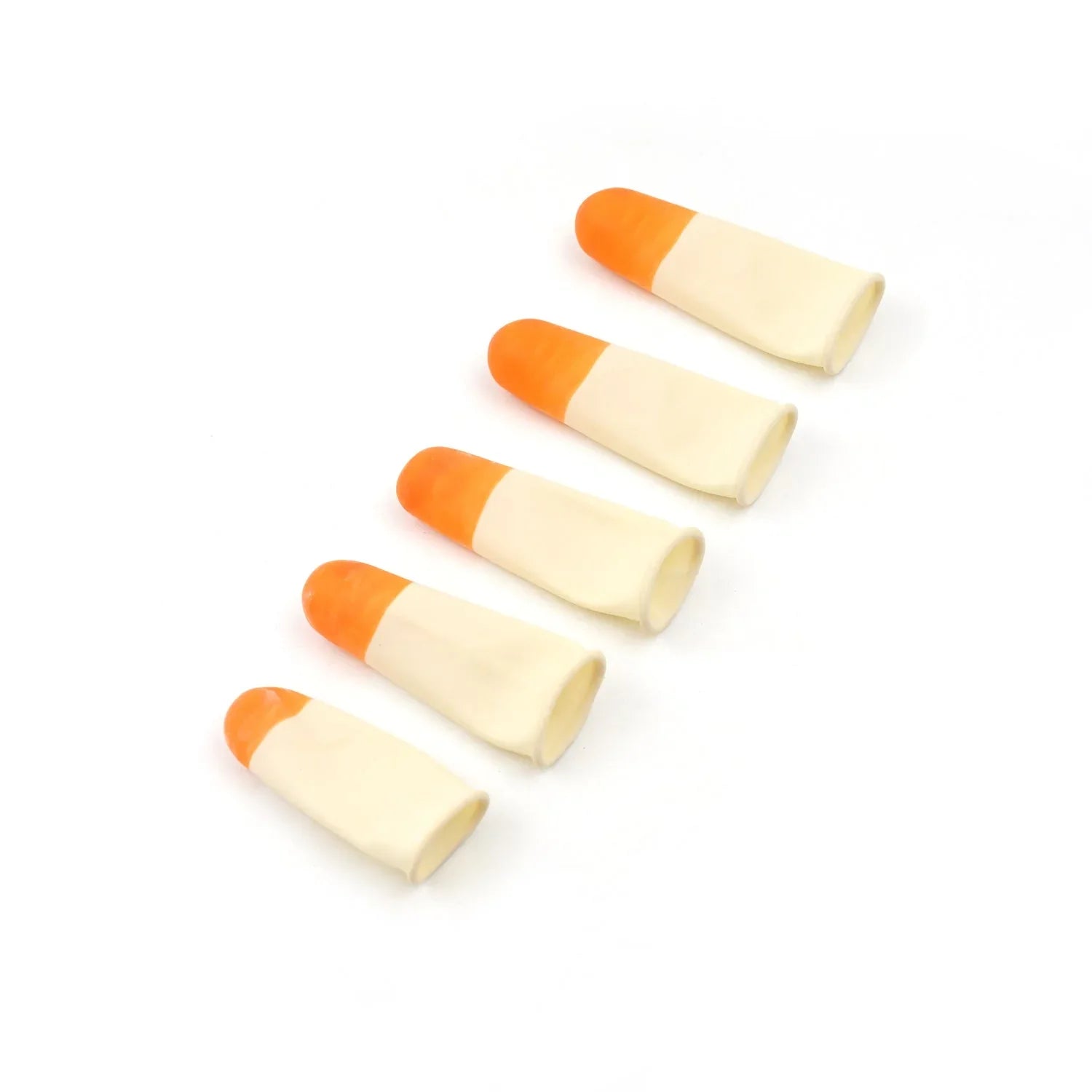 Finger Caps Silicone Finger Protectors Sleeves (Finger Cots 5 Pcs Set) - Zidbik