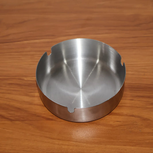 Round Tabletop Cigarette Ashtray With Multiple Rest Slots (1 Pc) - Zidbik