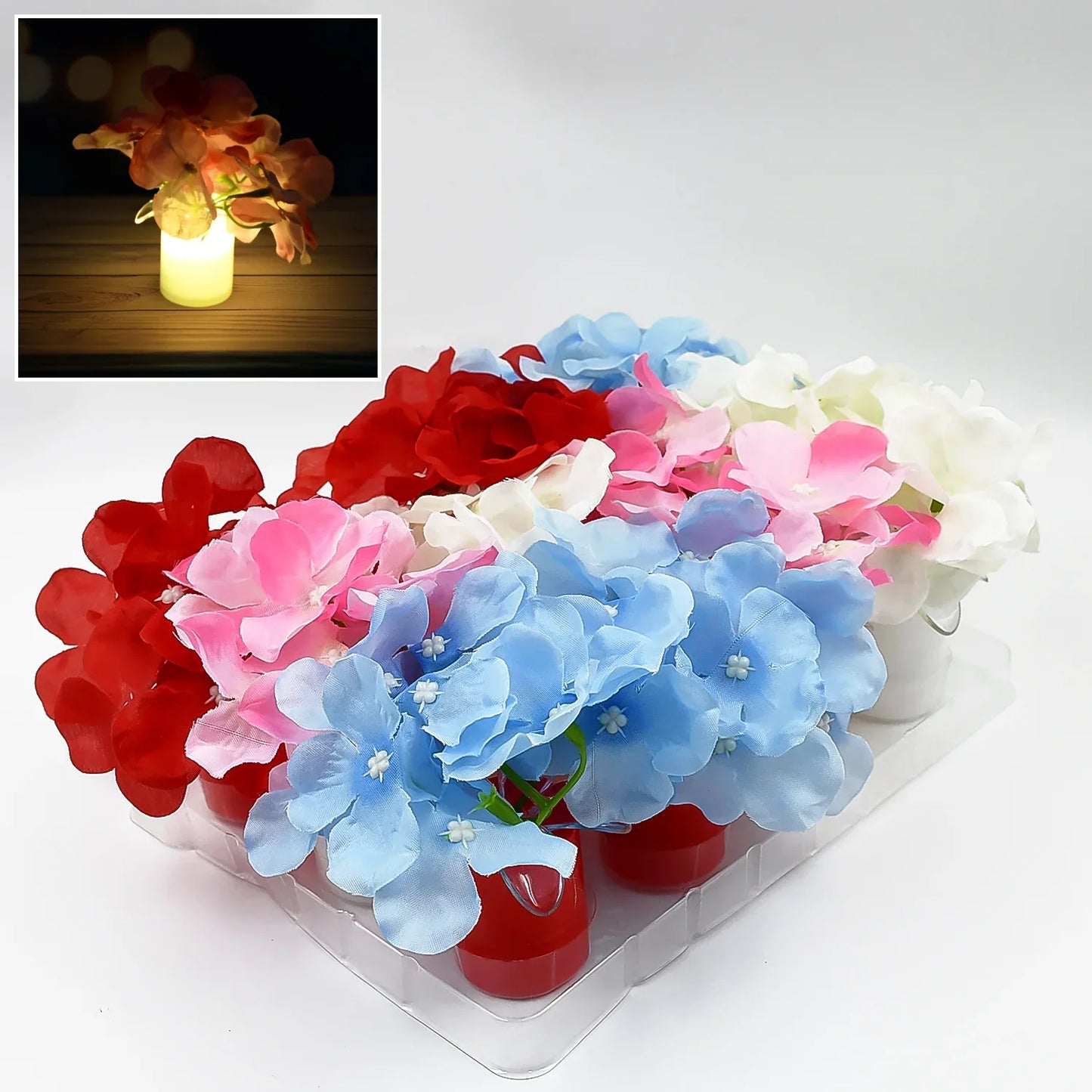 Led Mood Lights Bedroom Interior Decor Lighting (12 Pcs Set) - Zidbik