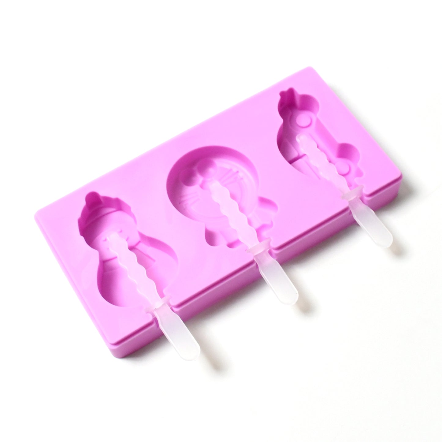 8188 Silicone Popsicle Molds Reusable Ice Cream Molds With Sticks And Lids. A Must-have Popsicle Mold For Summer. - Zidbik