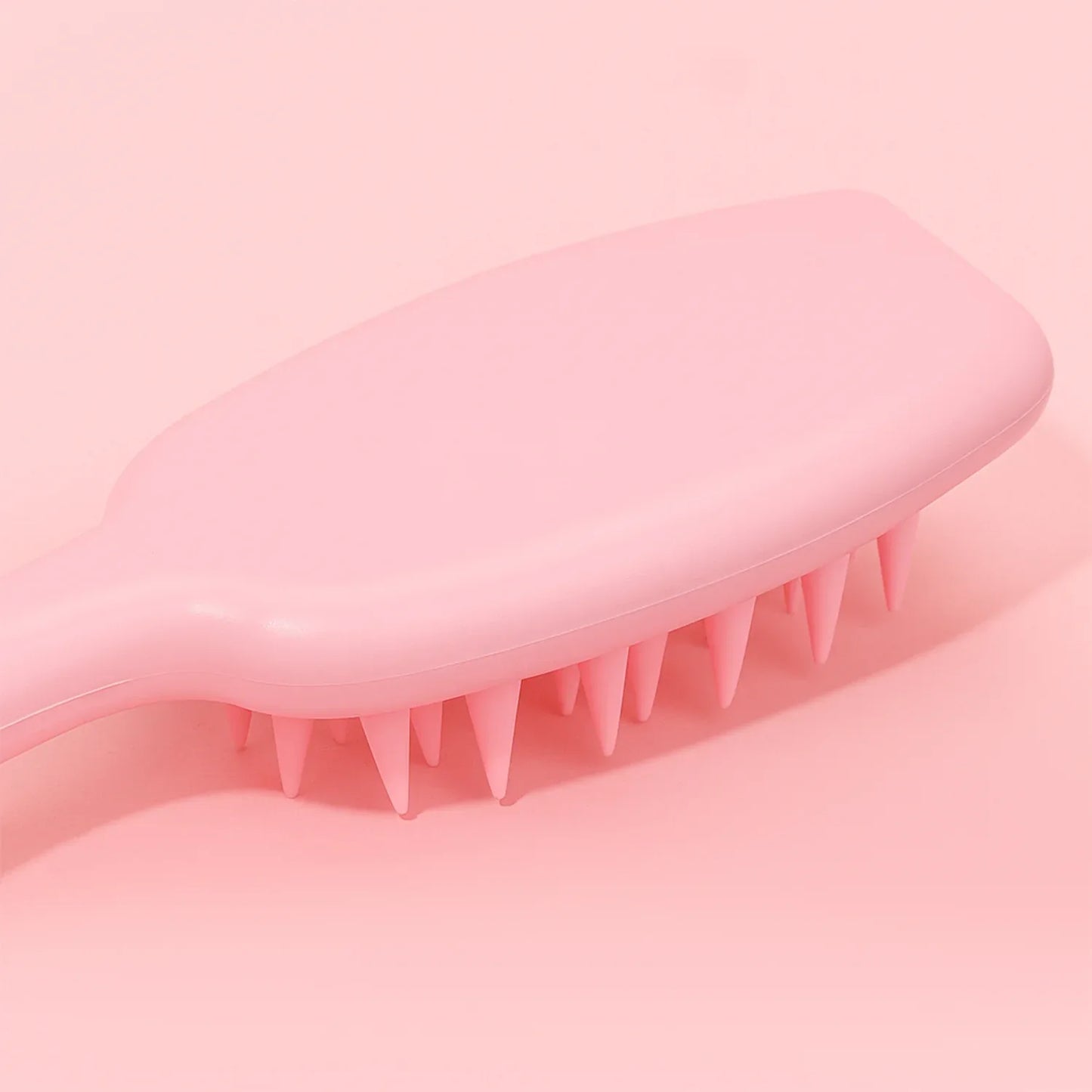 Multipurpose Silicone Scalp Massager Shampoo Brush (1 Pc) - Zidbik