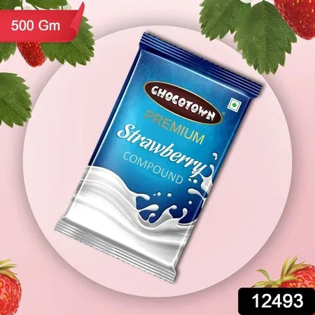 Chocotown Premium Strawberry Compound (500gm) - Zidbik